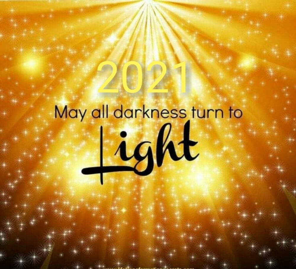 may all darkness turn to light